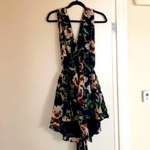 Lulus floral romper size L